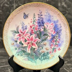 W.L. George “Lily Poncerto” by Lena Liu Collector Plate